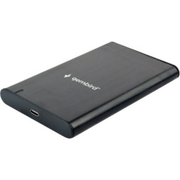 Кишеня зовнішня Gembird 2.5&quot; USB3.1 alum black (EE2-U3S-6)
