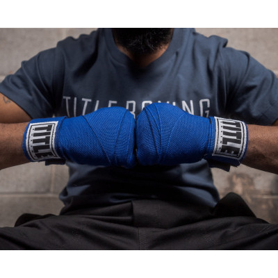 Бинт для спорту Title Boxing Select 180&quot; Semi Elastic Mexican 4.5м Royal (SMHW XL RY)