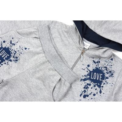 Спортивний костюм дитячий Breeze &quot;LOVE&quot; (9722-164G-gray)