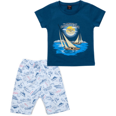Піжама дитяча Vitmo трикотажна (23094-92B-blue)