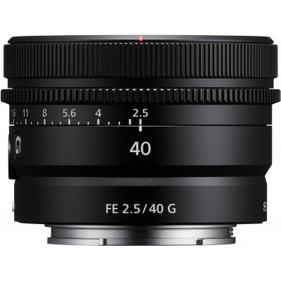 Об&#039;єктив Sony 40mm, f/2.5 G для камер NEX (SEL40F25G.SYX)