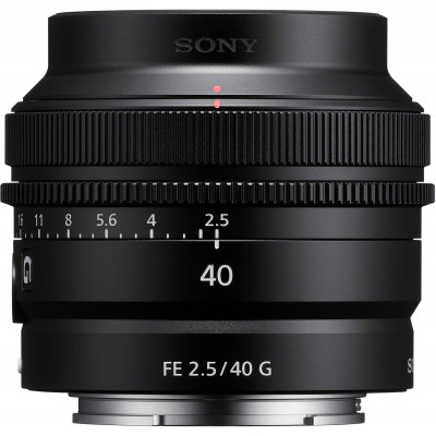Об&#039;єктив Sony 40mm, f/2.5 G для камер NEX (SEL40F25G.SYX)
