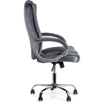Офісне крісло Barsky Soft Microfiber Grey Soft-03 (Soft-03)