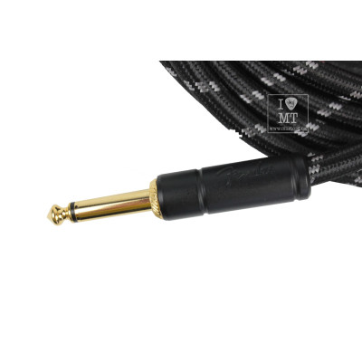 Інструментальний кабель Fender Cable Deluxe Series 18.6ft Black Tweed 5.5 m (228440)