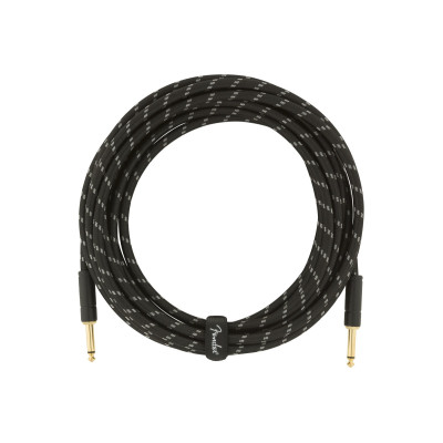 Інструментальний кабель Fender Cable Deluxe Series 18.6ft Black Tweed 5.5 m (228440)