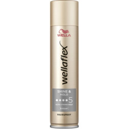 Лак для волосся WellaFlex Shine &amp; Hold 5 Ultra Strong Hold 250 мл (4056800626168)