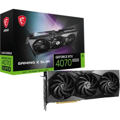 Відеокарта MSI GeForce RTX4070 SUPER 12Gb GAMING X SLIM (RTX 4070 SUPER 12G GAMING X SLIM)