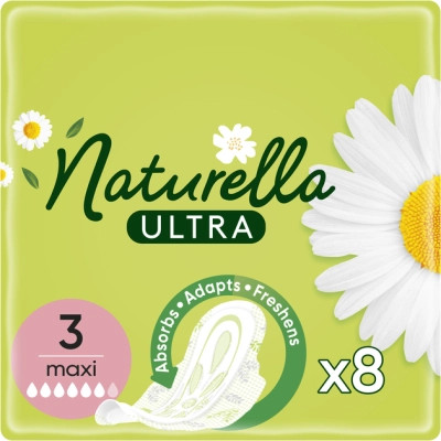 Гігієнічні прокладки Naturella Ultra Maxi (Розмір 3) 8 шт. (4015400125099)