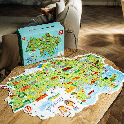 Пазл DoDo Мапа України (300267)