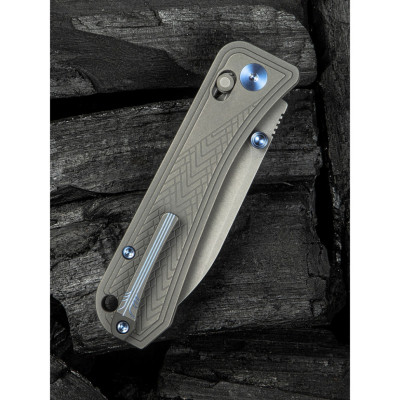 Ніж Weknife Bougie Banter, Stonewash, титан (WE24009-2)
