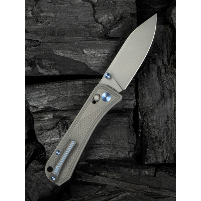 Ніж Weknife Bougie Banter, Stonewash, титан (WE24009-2)