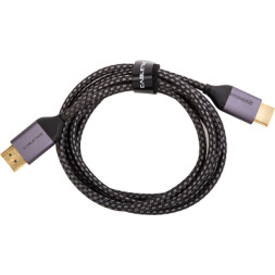 Кабель мультимедійний HDMI to HDMI 2.0m v2.1 Cabletime (CA914654)