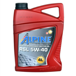 Моторна олива Alpine 5W-40 RSL 4л (0145-4)