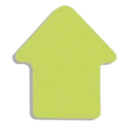 Папір для нотаток Buromax with adhesive layer &quot;Arrow&quot;, 50 sheets, NEON colors mix (BM.2366-99)