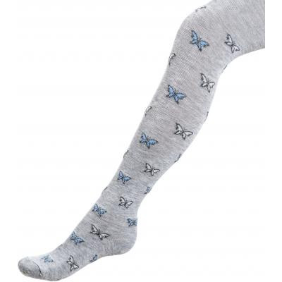 Колготки дитячі UCS Socks з метеликами (M0C0301-2110-5G-gray)
