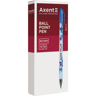 Ручка кулькова Axent Milagro, blue (AB1011-02-А)