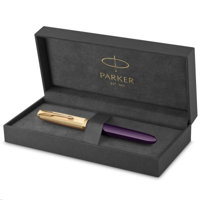 Ручка пір&#039;яна Parker PARKER 51 Premium Plum GT  FP18 F (57 111)
