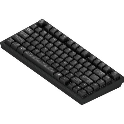 Клавіатура Dark Project ALU81 Terra Nova PBT RGB Mech G3MS Moonstone Black (DPKB_NOVA_81_ANSI_BLACK_UA)