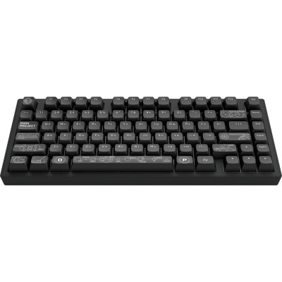 Клавіатура Dark Project ALU81 Terra Nova PBT RGB Mech G3MS Moonstone Black (DPKB_NOVA_81_ANSI_BLACK_UA)