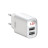 Зарядний пристрій XO L95 (2USB/2.4A) + USB - Type-C White (XO-L95-T)