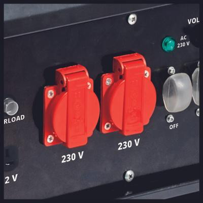 Генератор Einhell TC-PG 65/E5, 230В/380В, 3.6кВт (макс. 6.51кВт), електростарт, 25л, 83кг (4152610)