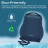 Рюкзак для ноутбука Promate 15.6&quot; EcoPack-BP Blue (ecopack-bp.blue)