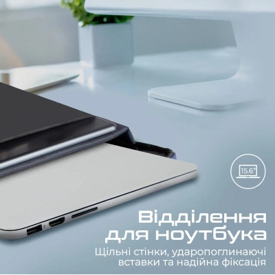 Рюкзак для ноутбука Promate 15.6&quot; EcoPack-BP Blue (ecopack-bp.blue)