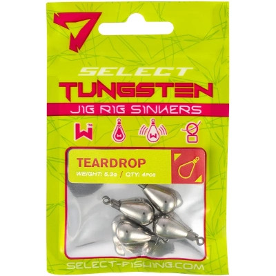 Грузило Select Крапля джиг-ріг вольфрам 14.2g (2 шт/уп) (1870.70.87)