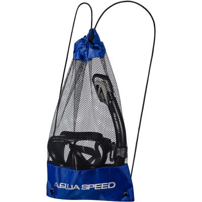 Набір для плавання Aqua Speed Vanua + Borneo (Mesh Bag) 8235 610-07 чорний Уні OSFM (5908217682352)