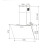 Витяжка кухонна Interline TEFFI SLIM BL A/60/GL/PB