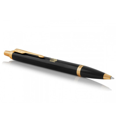 Ручка кулькова Parker IM 17 UKRAINE Black GT BP Тризуб (22032_TR)