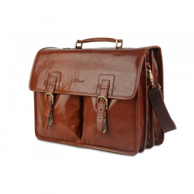 Сумка Ashwood Gareth Briefcase VT Chestnut (GARETH VT CHESTNUT)