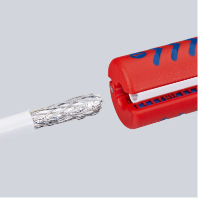 Знімач ізоляції KNIPEX для коаксіальних кабелів (16 60 100 SB)