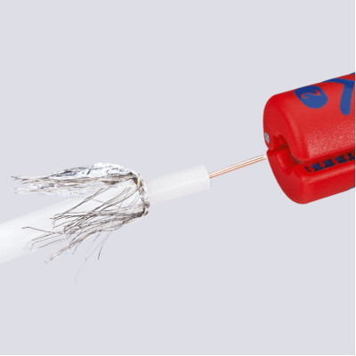 Знімач ізоляції KNIPEX для коаксіальних кабелів (16 60 100 SB)