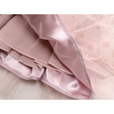 Плаття дитяче Tivido святкове з прикрасою (2135-98G-pink)