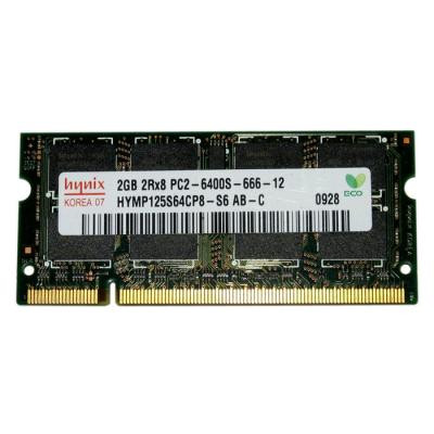 Модуль пам&#039;яті для ноутбука SoDIMM DDR2 2GB 800 MHz Hynix (HYMP125S64CP8-S6)