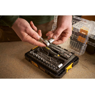 Набор инструментов Stanley FatMax Maxi Drive торцевых 1/4&quot;, шестигранных, 48 шт., кейс (FMMT98101-0)