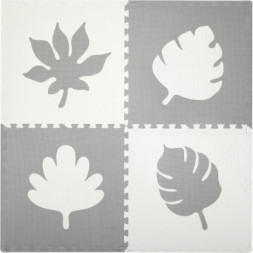 Дитячий килимок MoMi пазл Feli 120 х 120 cм Grey (AKCE00029)