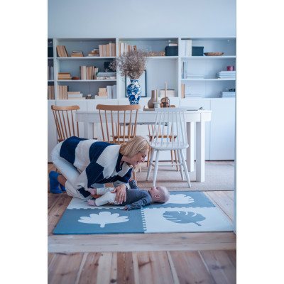 Дитячий килимок MoMi пазл Feli 120 х 120 cм Grey (AKCE00029)