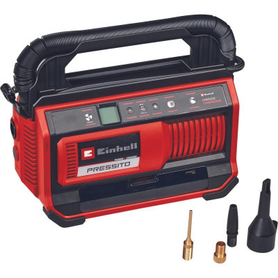 Автомобільний компресор Einhell PRESSITO 18/25, 18В PXC, 10.5бар, (без АКБ та ЗП) (4020420)