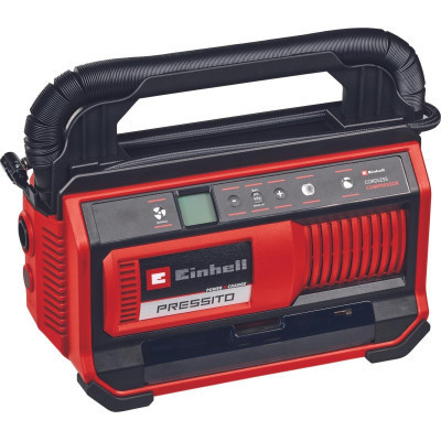 Автомобільний компресор Einhell PRESSITO 18/25, 18В PXC, 10.5бар, (без АКБ та ЗП) (4020420)
