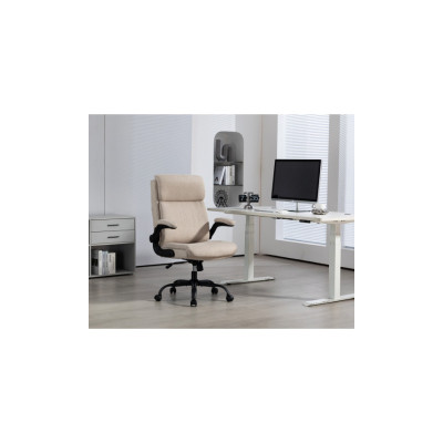 Офісне крісло GT Racer B-3021 Beige (B-3021 Fabric Beige)