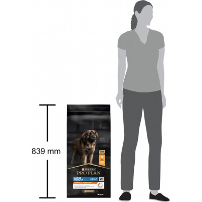 Сухий корм для собак Purina Pro Plan Dog Large Adult Robust з куркою 14 кг (7613035120426)