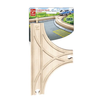 Залізниця Hape Набір для залізниці T-подібна рейка 1 шт (E3775)