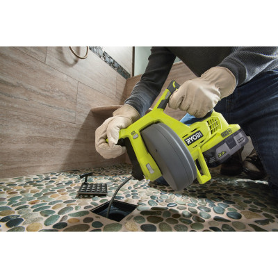 Прочисная машина Ryobi Машина для прочищення труб Ryobi R18DA-0 акумуляторна 18В ONE+ (5133004642)