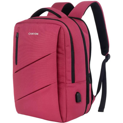 Рюкзак для ноутбука Canyon 15.6&quot; BPE-5 Urban, USB, 12-18L, Red (CNS-BPE5BD1)
