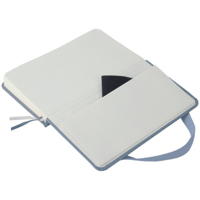 Книга записна Axent Partner 95x140 мм, 96 аркушів, клітинка, сіра (8301-62-A)