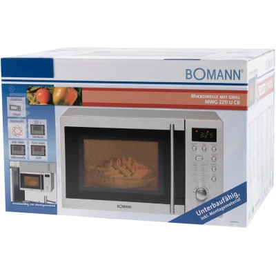 Мікрохвильова піч Bomann MWG 2211 U CB (MWG2211UCB)