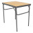 Туристичний стіл Bo-Camp Margate 75x55 cm Bamboo Brown (1404666) (DAS303289)