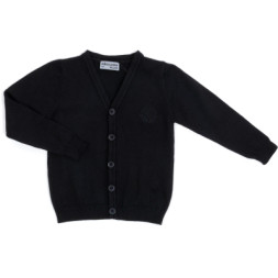 Кофта дитяча Na в'язана на ґудзичках (AFB 1211-140B-black)